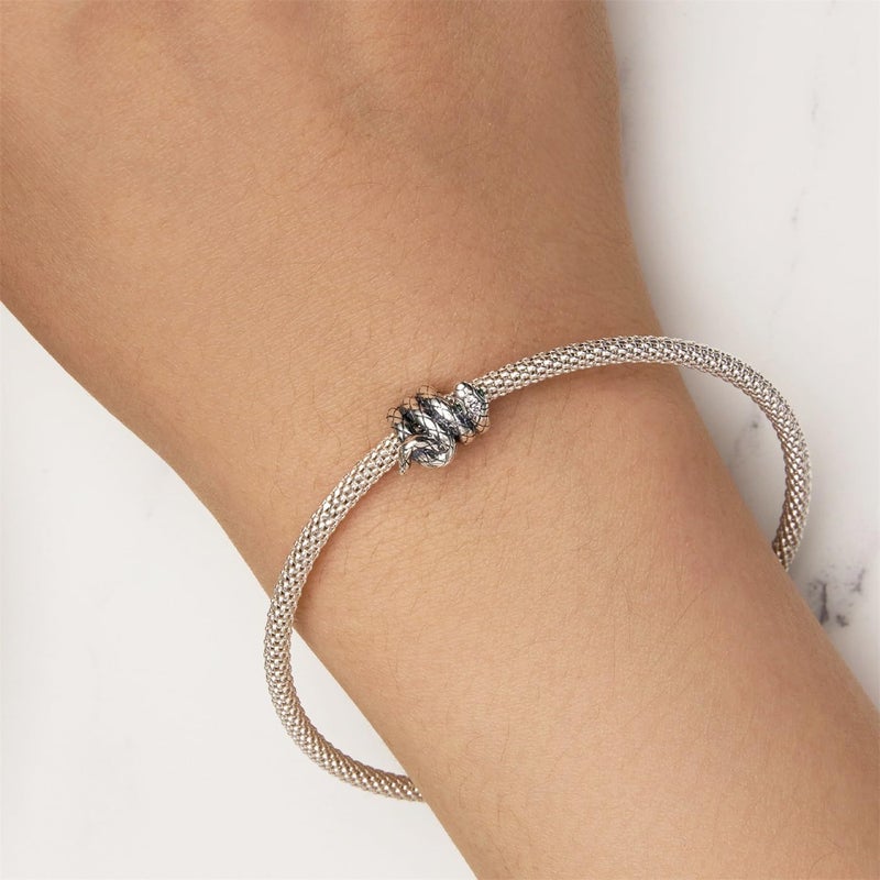 VOROCO Store Charm 925 Sterling Silver Bracelet Necklace Pendant Bead Charms Jewelry Gift for Women Mother Daughter Grandma Family Friends - Image 3